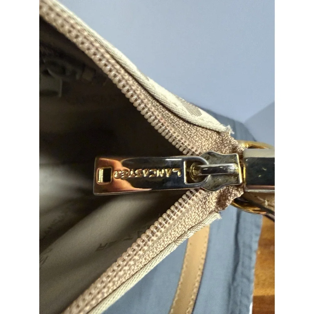 Vintage LANCASTER Small Shoulder Bag (made in FRANCE) Logo KBA Collection